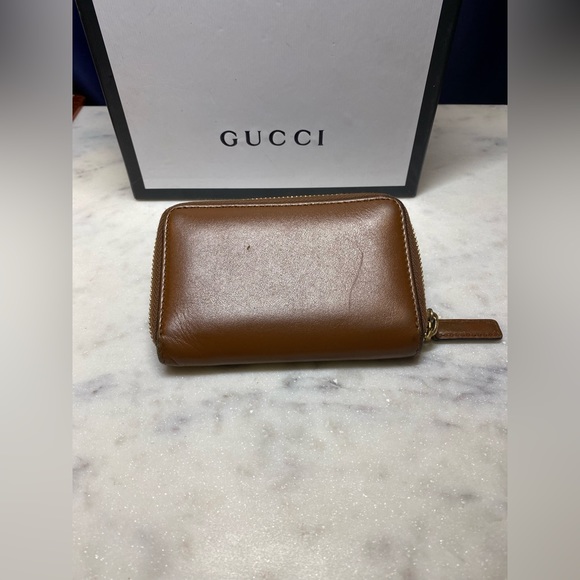 Gucci Leather Wallet Mens - Picture 2 of 6